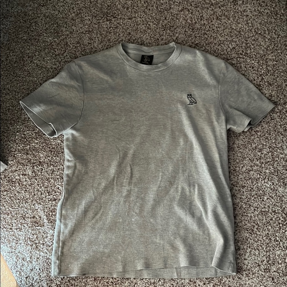 OVO grey short sleeve shirt